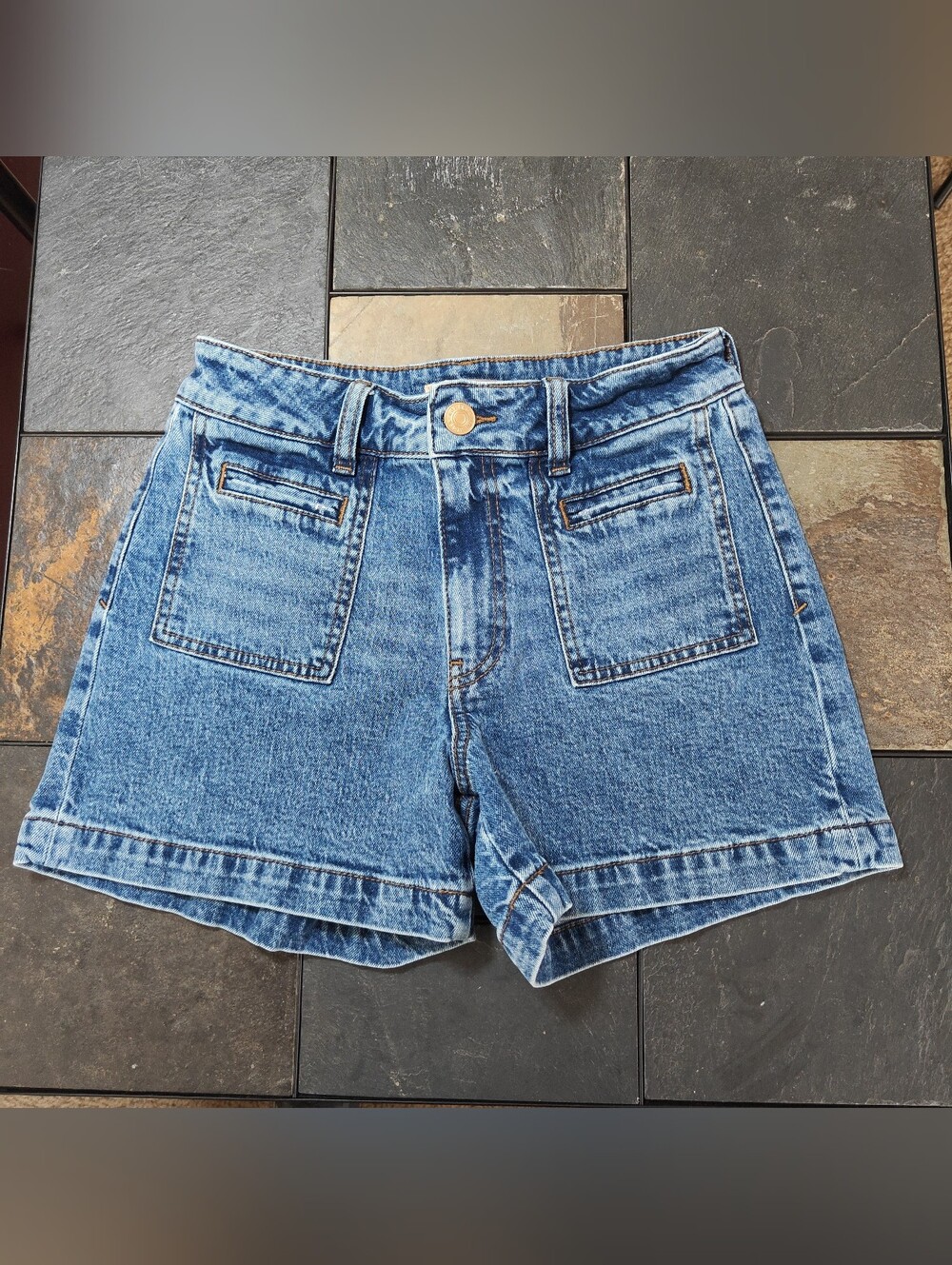 KUT From The Kloth Women’s Size 0 Jane High Rise Short Jean Shorts